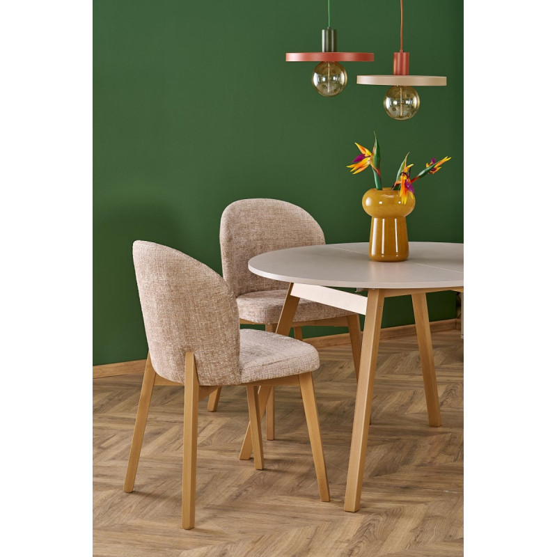 Table RUBEN extension cashmere