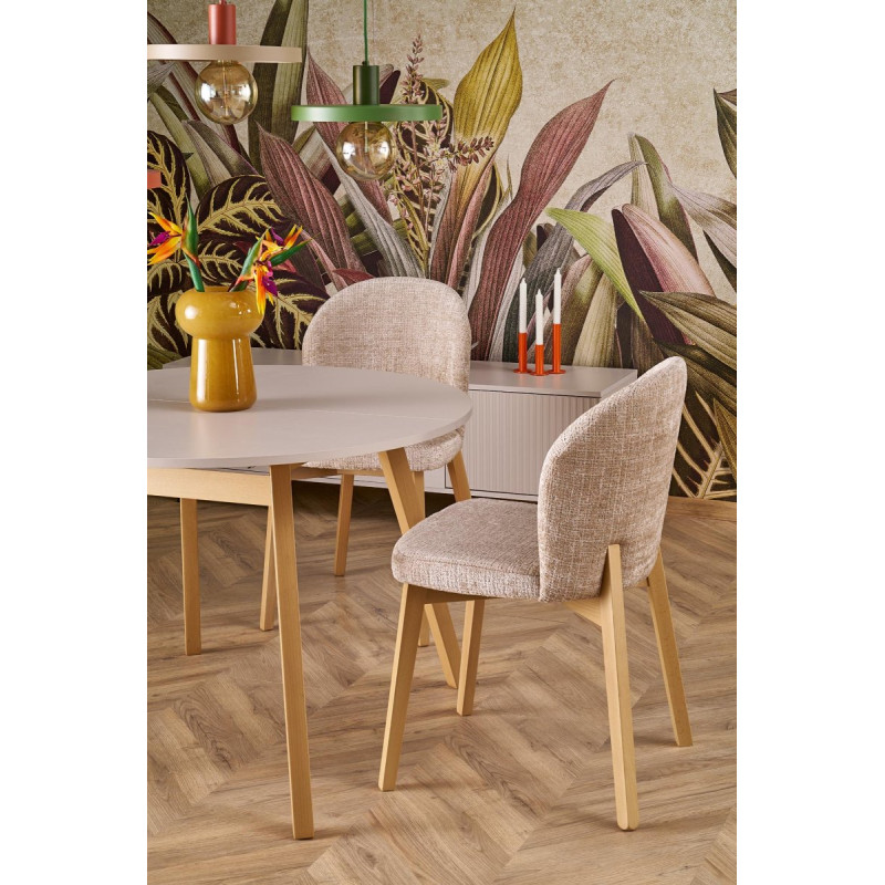 Table RUBEN extension cashmere