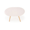 Table RUBEN extension cashmere