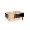 Coffee table SONIA artiSofan oak/black