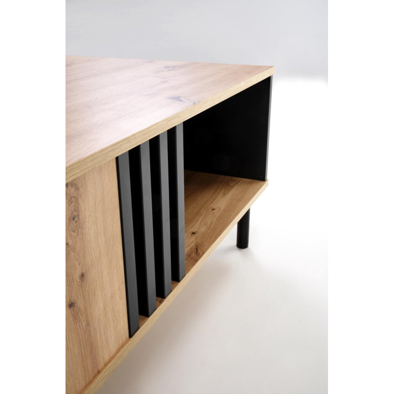 Coffee table SONIA artiSofan oak/black