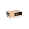Coffee table SONIA artiSofan oak/black