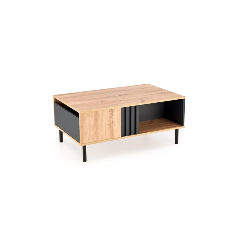 Coffee table SONIA artiSofan oak/black