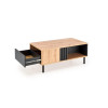 Coffee table SONIA artiSofan oak/black