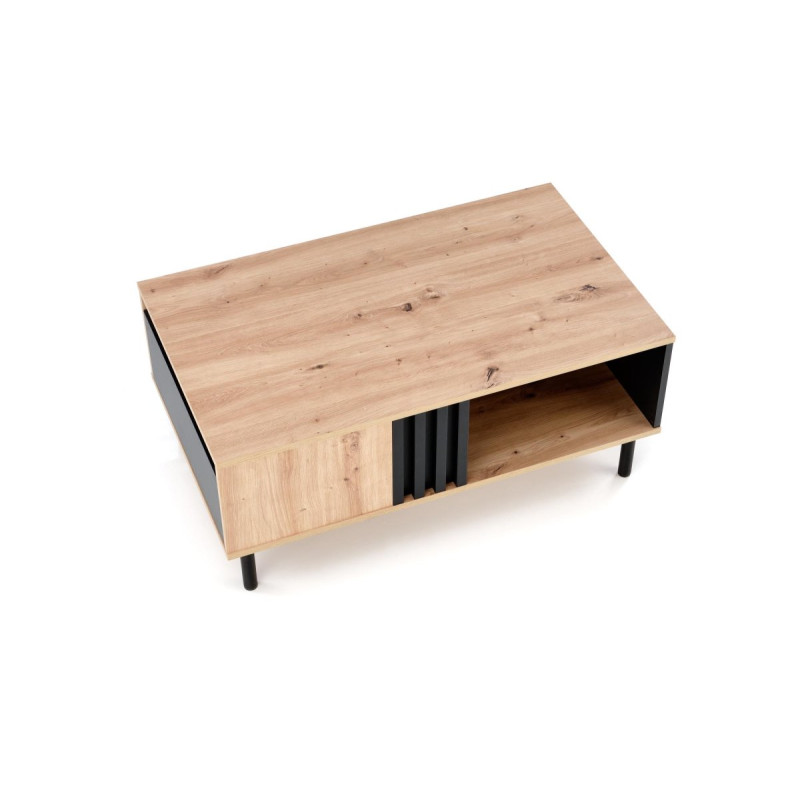 Coffee table SONIA artiSofan oak/black