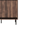 Wardrobe SWING S-1 walnut/black