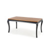 Table WINDSOR extension color dark oak/black