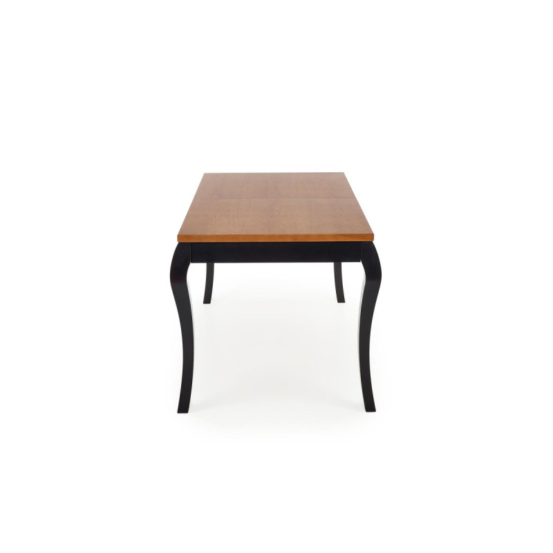Table WINDSOR extension color dark oak/black
