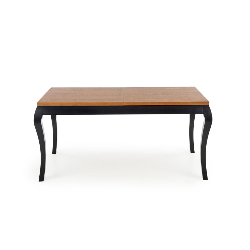 Table WINDSOR extension color dark oak/black