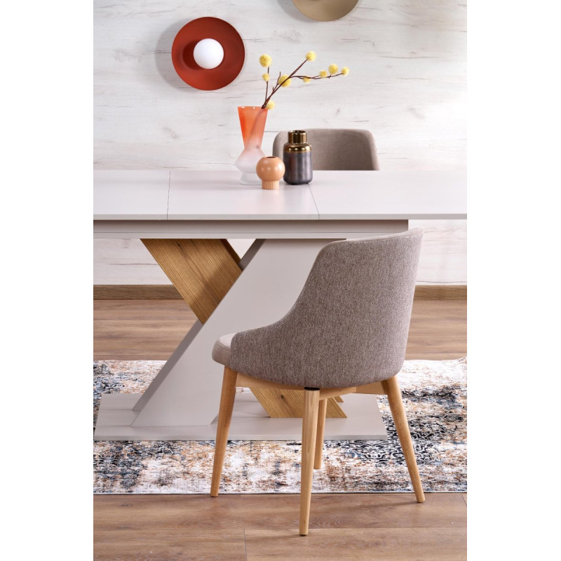Table XARELTO extension cashmere/cremona oak