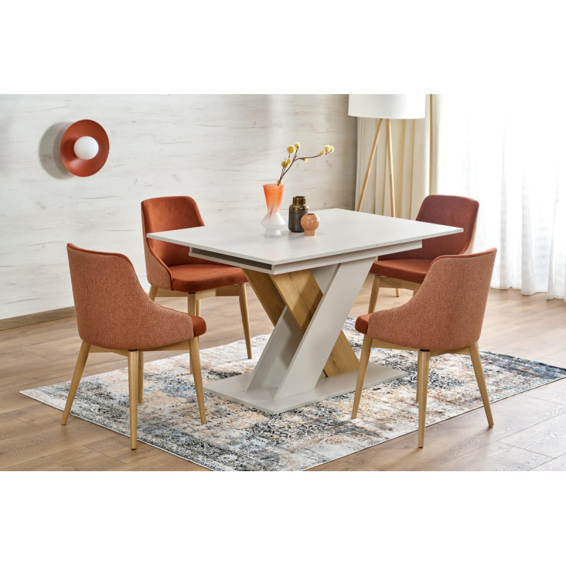 Table XARELTO extension cashmere/cremona oak
