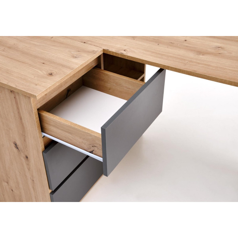 Kirjutuslaud BEGA artisan tamm / grafiit