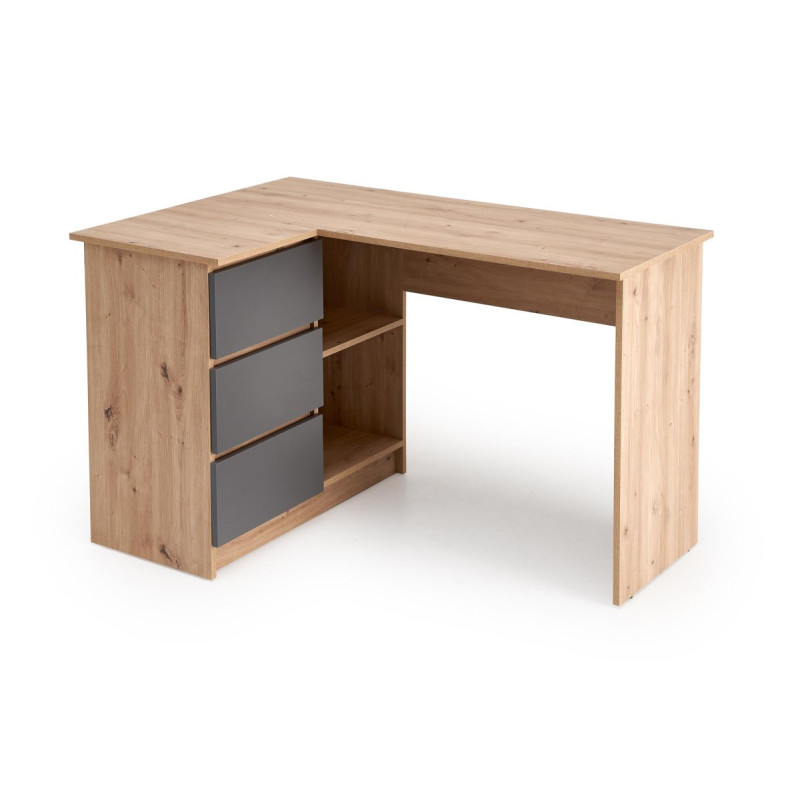 Kirjutuslaud BEGA artisan tamm / grafiit