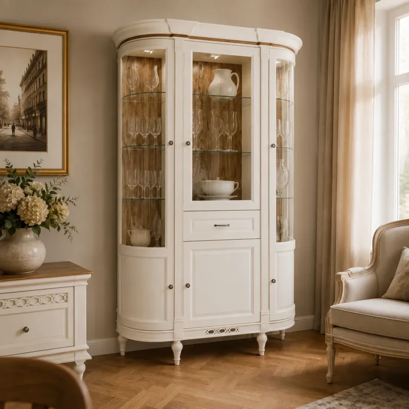 Витрина FLORENCIA FL-W3/G (изогнутая)