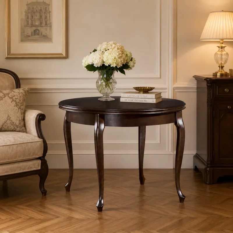 Pikendatav ümmargune söögilaud VERONA V-2 110-290cm