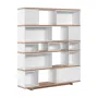 Wide Monocolor Bookcase Balance