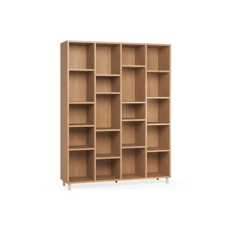 Wide Monocolor Bookcase Balance