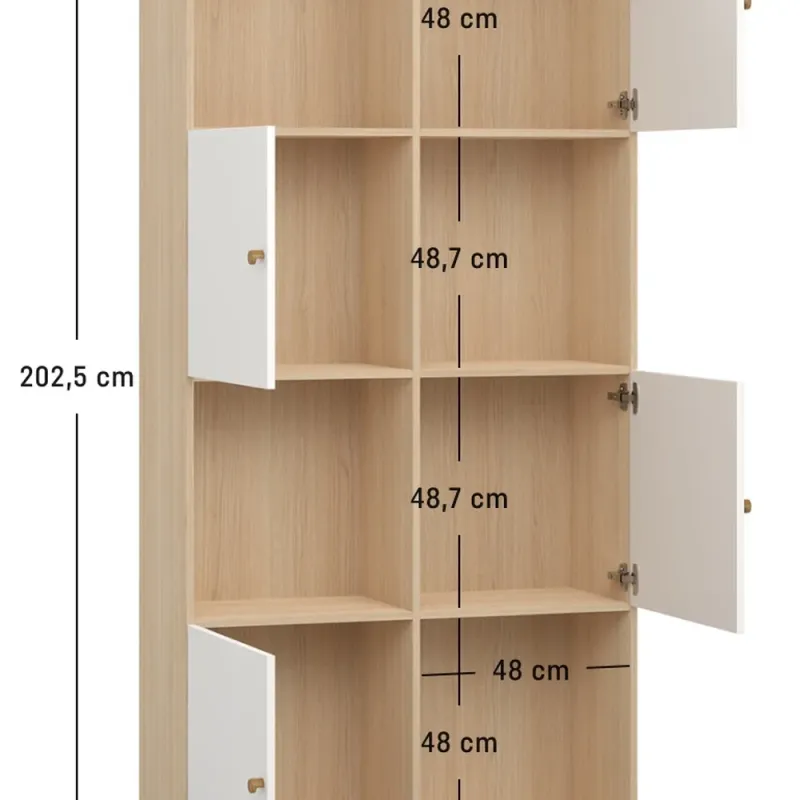 Wide Bookcase Reli